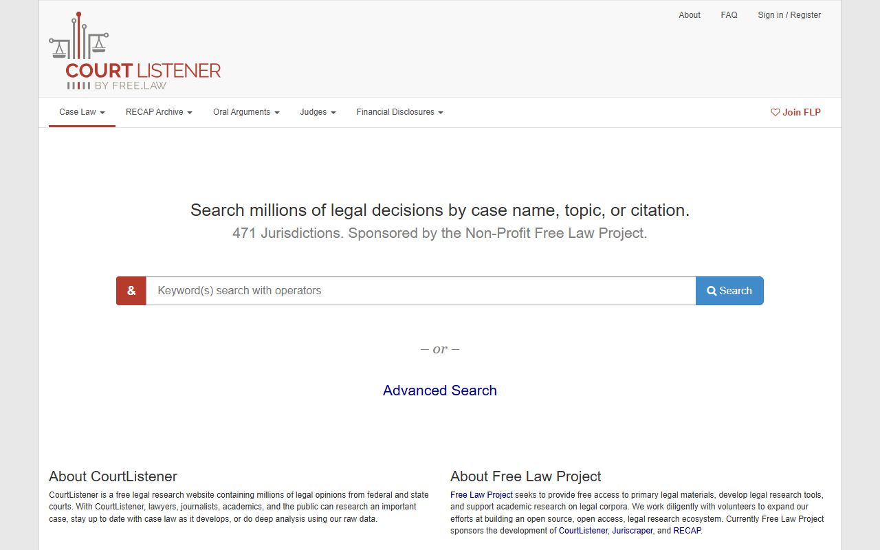 Jefferson County court dockets legal research context