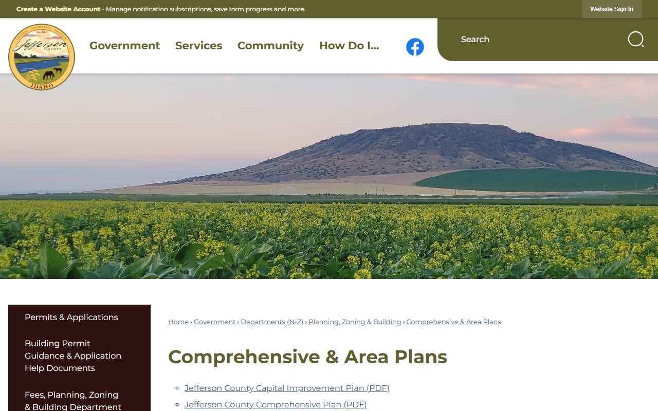Jefferson County court records local planning context